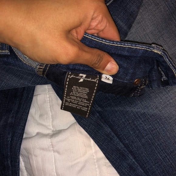 Kimmie Straight Leg 7 For All Mankind Jeans - Picture 6 of 8